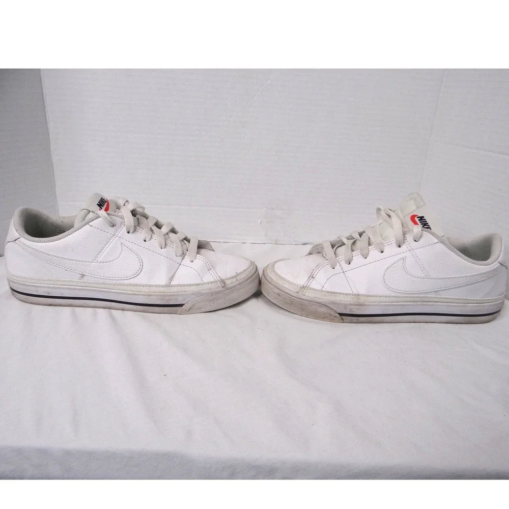 Nike Sport‎ Shoes DH3161 101 White Lace Up Sneakers Youth Size 6.5